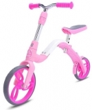 Біговел-самокат Aest B02 2 в 1, рожевий (B02-Pink) - Pampik