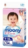 Підгузки Moony L (9-14 кг), 54 шт. - Pampik