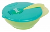 Тарілка Lindo, з кришкою і ложкою, зелений (Li 836 зел) - Pampik