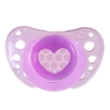 Силіконова пустушка Chicco Physio Аіг, 6-16 місяців, рожевий, 2 шт. (75032.11.00.00) - Pampik - 3