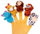 Набор пальчиковых кукол Lindo Зоопарк (P 266 зоо) - Pampik