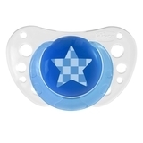 Силіконова пустушка Chicco Physio Аіг, 6-16 місяців, блакитний, 2 шт. (75032.21.00.00) - Pampik - 3