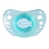 Силіконова пустушка Chicco Physio Аіг, 6-16 місяців, блакитний, 2 шт. (75032.21.00.00) - Pampik - 2