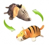 М'яка іграшка ZooPrяtki 2 в 1 Слон і Тигр, 12 см (553IT-ZPR) - Pampik - 3