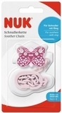 Держатель для пустышки Nuk Бабочка, розовый (10751023/2) - Pampik - 2
