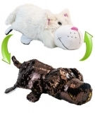 М'яка іграшка ZooPrяtki 2 в 1 Лабрадор і Кот, 30 см (518IT-ZPR) - Pampik