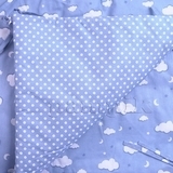 Комплект постільної білизни Руно Хмарка, блакитний (977У_ (Блакитний) хмарка) - Pampik - 4