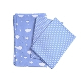 Комплект постільної білизни Руно Хмарка, блакитний (977У_ (Блакитний) хмарка) - Pampik - 3