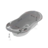 Ванночка дитяча Tega Baby Forest Fairytale, 102 см, light beige (FF-005-111) - Pampik - 3