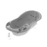 Ванночка дитяча Tega Baby Duck, 102 см, light gray (DK-005-122) - Pampik - 3