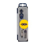 Циркуль в пластиковому пеналі ZiBi Kids Line Basis (ZB.5302BS-03) - Pampik