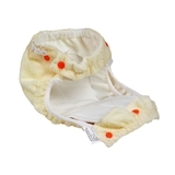 Подгузник трикотажный ЭКО ПУПС Active Classic с вкладышем Abso Maxi, 3-6 кг, желтый (ТП2ВК4-1ж) - Pampik - 3