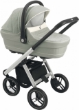 Універсальна коляска Neonato 3 в 1 Puro Solid, світло-сірий (N902-T736) - Pampik