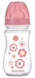 Антиколікова пляшечка для годування Canpol Babies Easystart Newborn Baby, 240 мл, рожевий (35/217_pin) - Pampik
