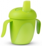 Чашка-непроливайка Canpol Babies Тропічні птиці, 240 мл, зелений (76/001_gre) - Pampik
