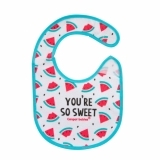 Слинявчик на липучці Canpol Babies So Cool, бавовна, рожевий (15/114_pin) - Pampik