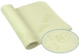 Багаторазова непромокаючий пелюшка Руно Aloe Vera, жаккард, 70х50 см, молочний (5070 Aloe Vera) - Pampik