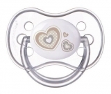 Силіконова симетрична пустушка Canpol Babies Newborn Baby 0-6 міс., бежевий (22/580_bei) - Pampik