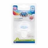 Силіконова симетрична пустушка Canpol Babies Newborn Baby 0-6 міс., синій (22/580_blu) - Pampik - 2