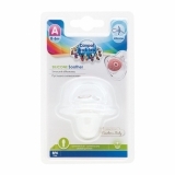 Силіконова симетрична пустушка Canpol Babies Newborn Baby 0-6 міс., бежевий (22/580_bei) - Pampik - 2