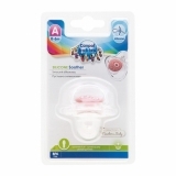 Силіконова симетрична пустушка Canpol Babies Newborn Baby 0-6 міс., рожевий (22/580_pin) - Pampik - 2