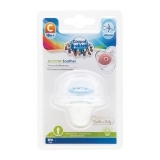 Силіконова симетрична пустушка Canpol Babies Newborn Baby 18+ міс., синій (22/582_blu) - Pampik - 2