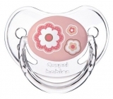 Силіконова анатомічна пустушка Canpol Babies Newborn Baby, 6-18 міс., рожевий (22/566_pin) - Pampik