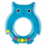 Брязкальце-прорізувач Canpol Babies Сова, синій (2/187_blu) - Pampik