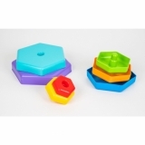 Розвиваюча пірамідка Tigres Веселка (39363) - Pampik - 3