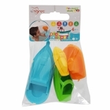 Набор игрушек для купания Tigres Водный транспорт, 4 шт. (39546) - Pampik - 2