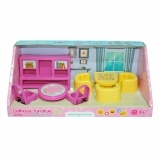 Набір меблів для ляльок Tigres Вітальня, 8 елементів (39696) - Pampik