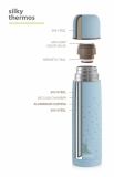 Термос Miniland Silky Thermos Blue, 500 мл (89218) - Pampik - 2