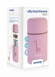 Термос для їжі Miniland Silky Food Pink, 600 мл (89222) - Pampik - 6