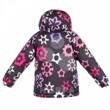 Термокуртка Huppa Classy, р.110, темно-серый с принтом (17710030-Q18-110) - Pampik - 4