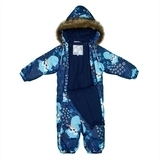 Термокомбинезон Huppa Keira, р.74, темно-синий (31920030-93486-074) - Pampik - 2