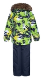 Термокомплект Huppa Winter, р.122, салатовий (41480030-92847-122) - Pampik