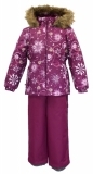 Термокомплект Huppa Wonder, р.128, бордовий (41950030-94234-128) - Pampik