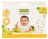 Слинявчик Baby Team одноразовий, 10 шт. (6510) - Pampik