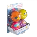 Іграшка-бризкалка для ванної Tomy Грайливі курчата (T72818C) - Pampik - 10