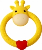 Прорізувач для зубів Lindo Жираф, жовтий (LI 322 жов) - Pampik