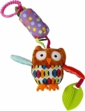 М'яка іграшка-підвіска Lindo Сова (F 1001 сова) - Pampik