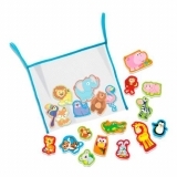 Ігровий набір 4M Наклейки для ванної Зоопарк (00-04746) - Pampik - 3