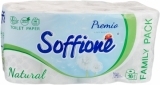 Тришаровий туалетний папір Soffione Natural, 16 рулонів