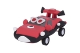 Маса для ліплення Paulinda Super Dough Racing time Машинка, червоний (PL-081161-4) - Pampik - 2
