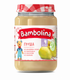 Пюре Bambolina Груша, 190 г - Pampik