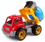 Іграшка ТехноК Автоміксери, червоний з помаранчевим (3718) - Pampik