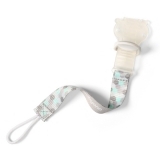 Тримач для пустушки BabyOno, сірий з м'ятним (712) - Pampik