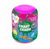 Іграшкова маса для ліплення Genio Kids Лизун-м'ялка, рожевий (SLI03-3) - Pampik