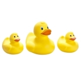 Іграшка для купання Fancy Baby Каченя з каченятами, 3 шт. (UTK03) - Pampik