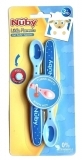 Термоложки Nuby Little Moments, 2 шт., синій (NV0501001-LMblu) - Pampik